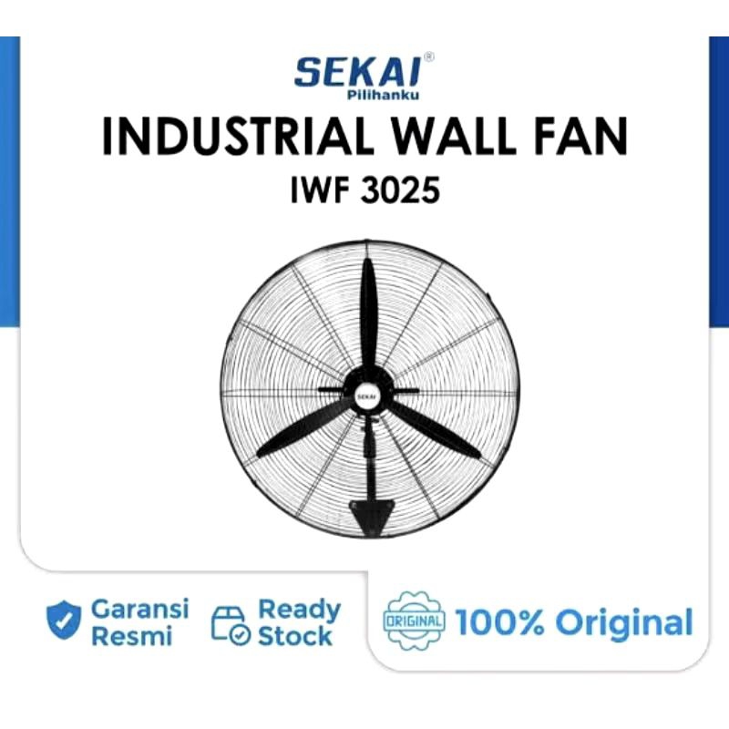 Kipas Angin Dinding Tornado Industri 30 Inch SEKAI IWF-3025/ Kipas Angin Dinding Tornado 30"