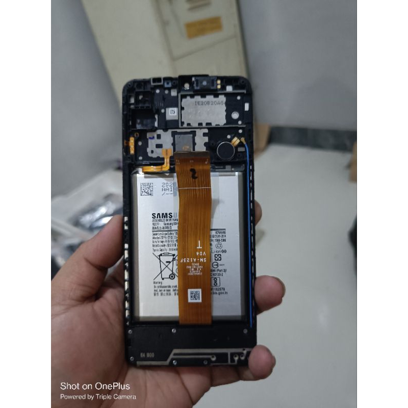 lcd samsung a12 copotan ori