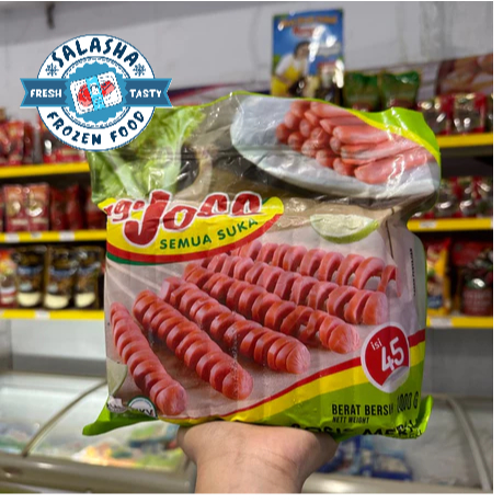

NgeJoss Sosis Ayam 1 Kg Isi 45 Pcs