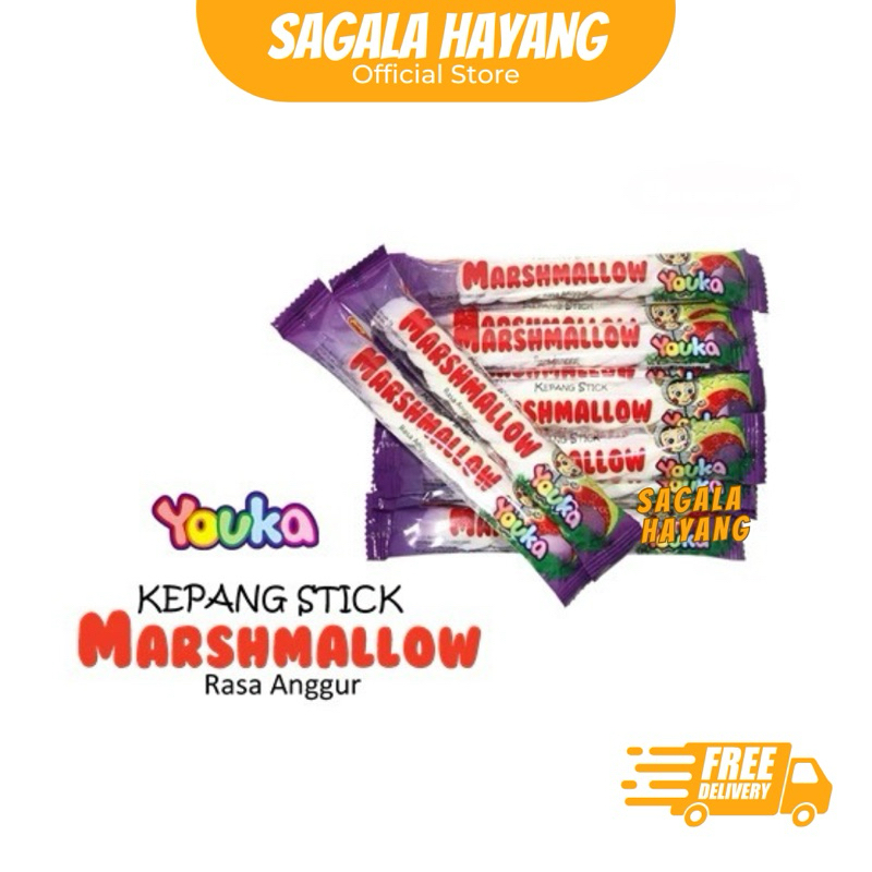 

( SAGALA HAYANG ) Youka Marshmallow Kepang -6gram