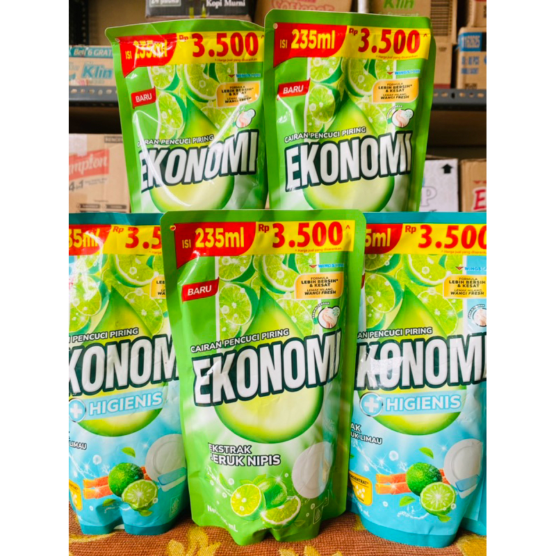 ‼️TERMURAH‼️EKONOMI SABUN CUCI PIRING CAIR KEMASAN 3500 UKURAN 235 ML