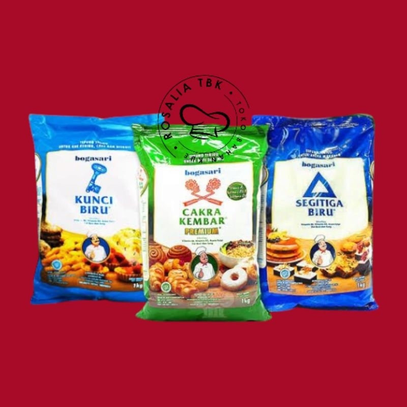 

TEPUNG PREMIUM SEGITIGA/CAKRA/KUNCI BIRU