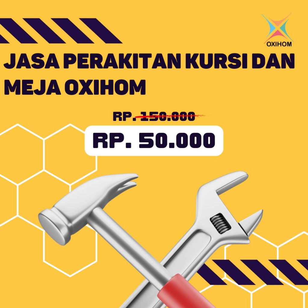 Perakitan Kursi dan Meja Oxihom Wilayah Jabodetabek