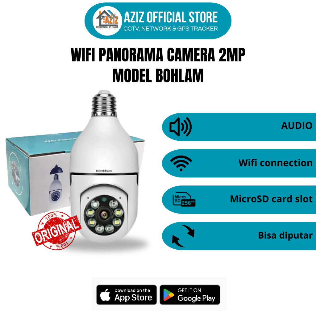 WIFI PANORAMA CAMERA CCTV | WIRELESS CAMERA
