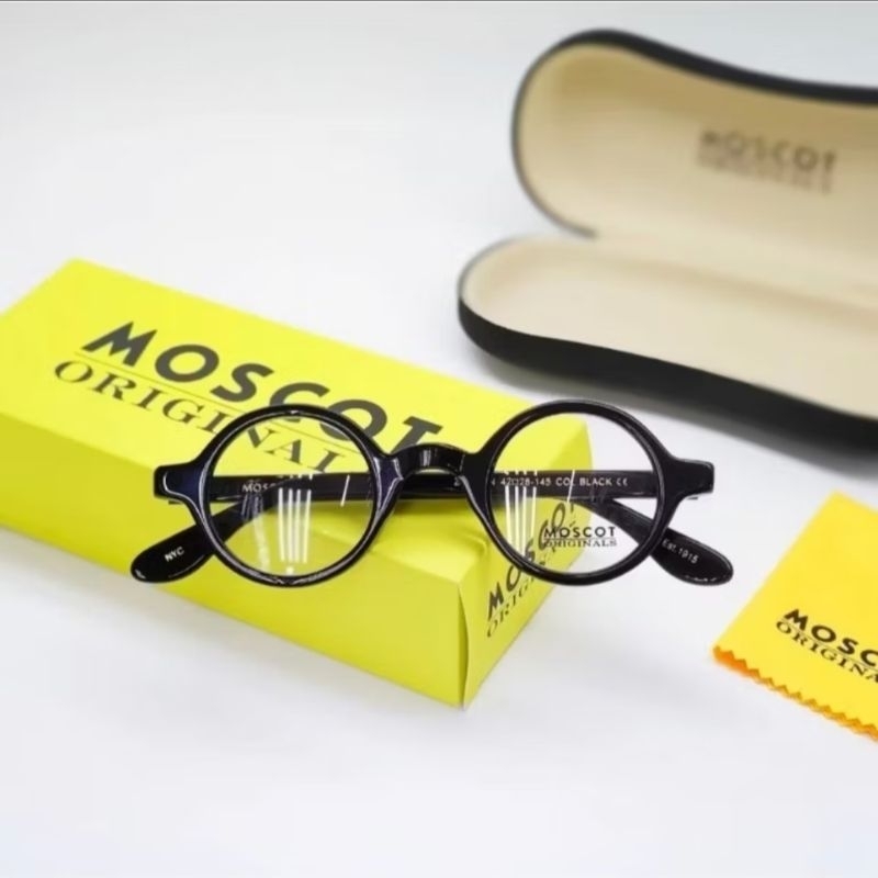 Frame Kacamata Bulat Pria Msct Original Antiradiasi Free Box original