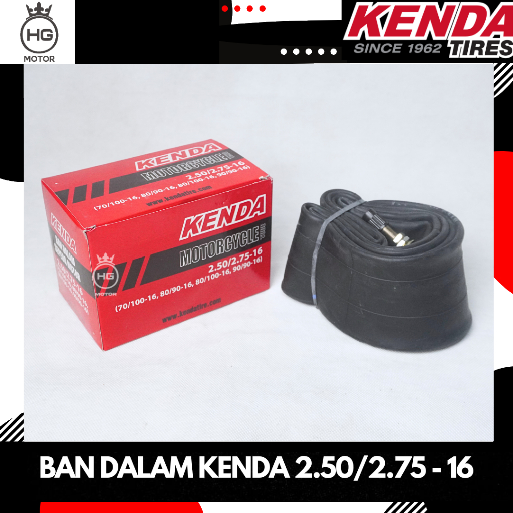 BAN DALAM KENDA 70/100-16 80/90-16 80/100-16 250/275-16 BAN DALAM MOTOR RING 16