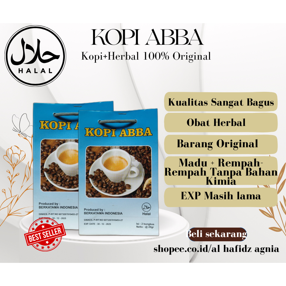 

Kopi Abba (COD) Kopi Jreng Stamina Pria Tahan Lama Kopi Pria Perkasa Obat Kuat 100% Original