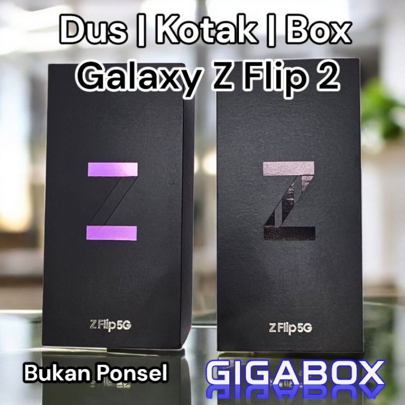 

Box Z Flip 2 Kardus Only Kotak Fullset