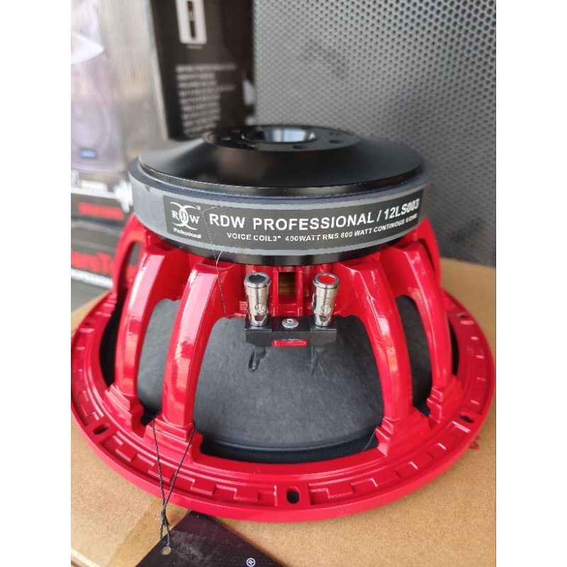speaker RDW 12LS003 / speaker RDW 12 inc