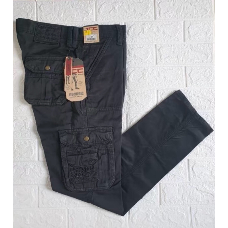 Celana panjang cargo pria/Celana panjang cargo levis/denim celana cargo pria