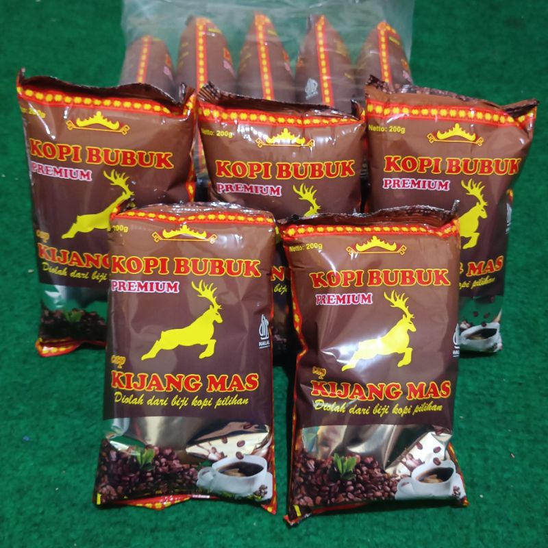 

5 Pcs Kopi Kijang Mas 200gr Kopi Asli Lampung