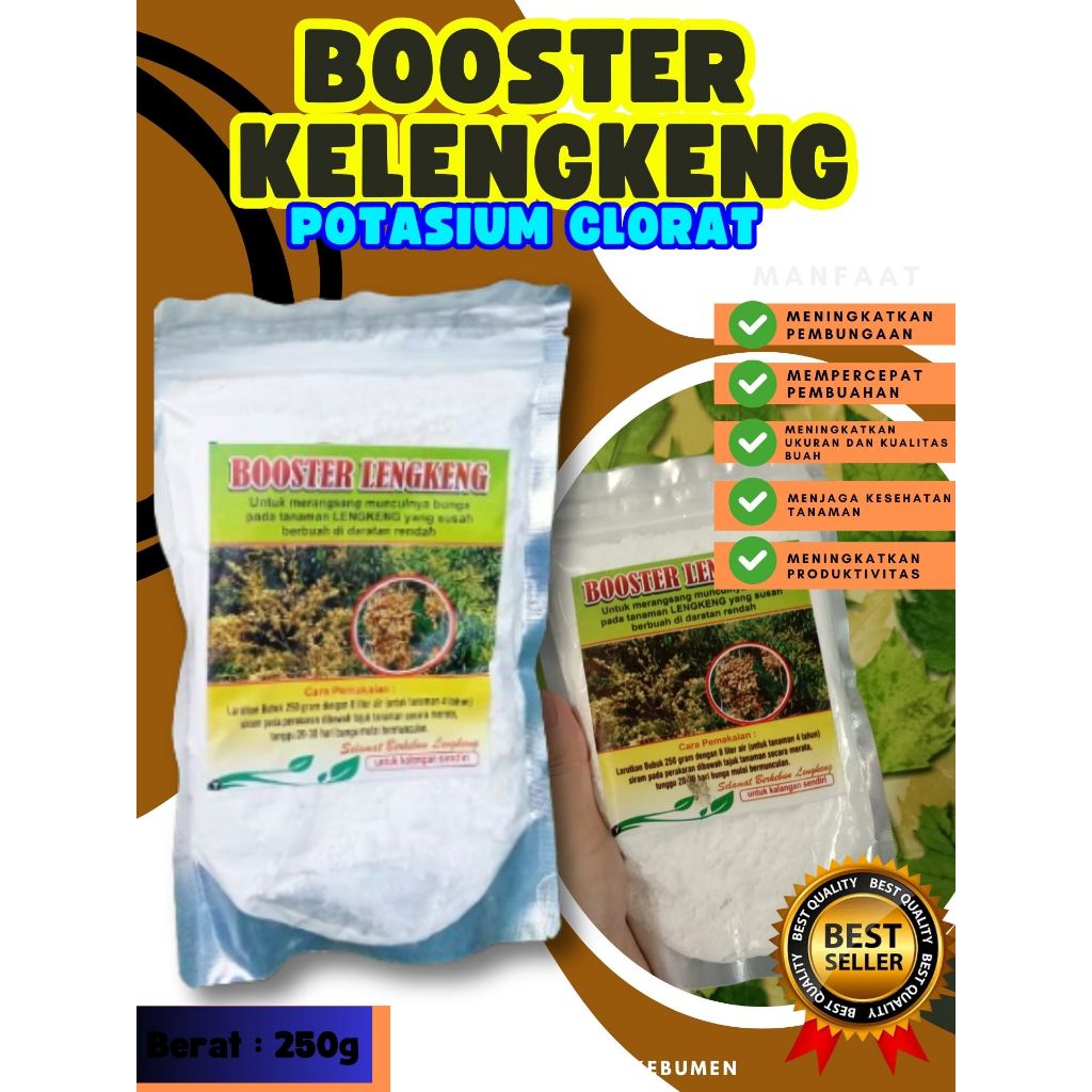 KUALITAS TERBAIK  Booster Kelengkeng Asli, Booster Kelengkeng Aroma Durian, Booster Kelengkeng Bubuk
