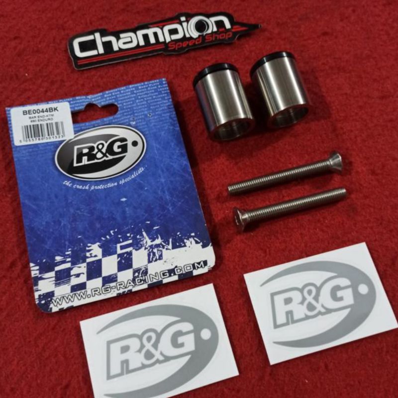 Bar End Jalu Bandul Stang R&G RG RnG Racing UK M8 Baut 12 ZX25R ZX25RR ZX4R ZX4RR ZX-25R ZX-25RR ZX-