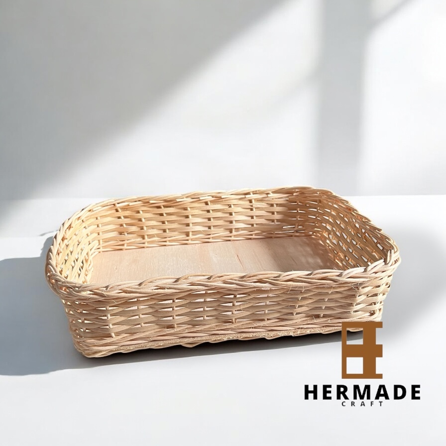 KERANJANG ROTAN KOTAK HAMPERS PARCEL BUAH SESERAHAN PERNIKAHAN