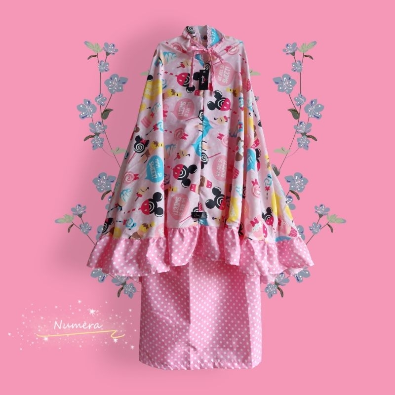 Mukena anak umur 9 10 11 12 tahun / mukena anak perempuan