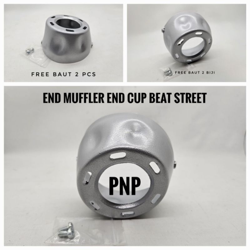 End Muffler Corong Knalpot Tsukigi Beat Street Beat Deluxe End Cup