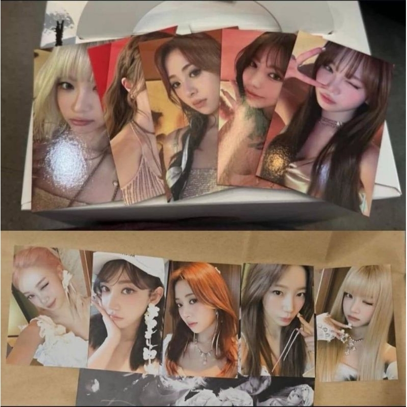 LE SSERAFIM Broadcast Photocard and (silahkan baca deskripsi)