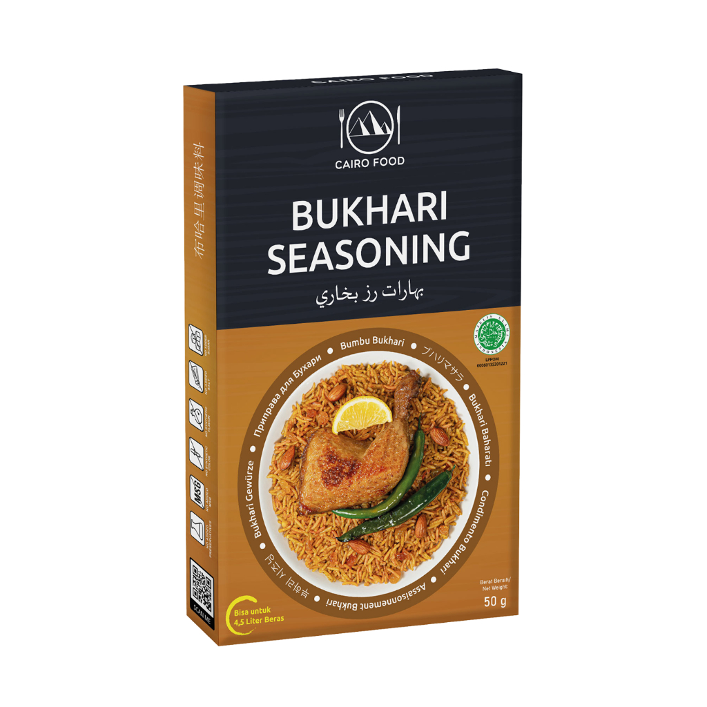 

CAIRO FOOD BUKHARI SEASONING KTK 50 GR 8990007020342