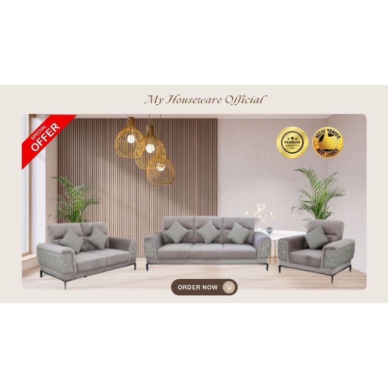 BONUS MEJA TAMU  SOFA TAMU CLASSIC TITOV | SOFA MINIMALIST TITOV | SOFA 321 TITOV | SLOVEN