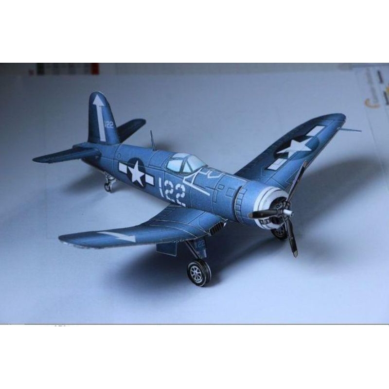 DIY papercraft fought F4U Corsair