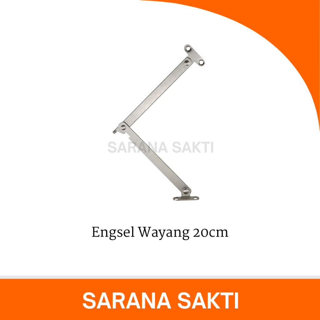 Engsel Wayang | Engsel Salon Wayang 20cm Engsel Lipat Sikutan Jendela / Engsel Becak