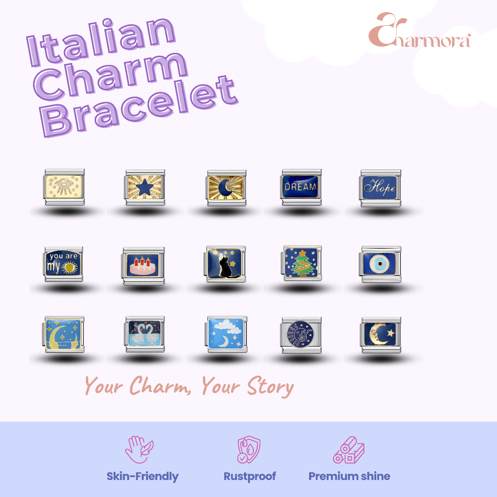 Charmora_id|Koleksi Charm Dreamy  – Bawa Cerita & Mimpi ke Gelangmu