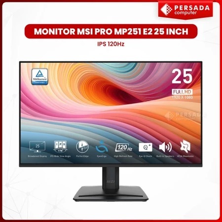 LED Monitor MSI PRO MP251 E2 25" IPS 120Hz