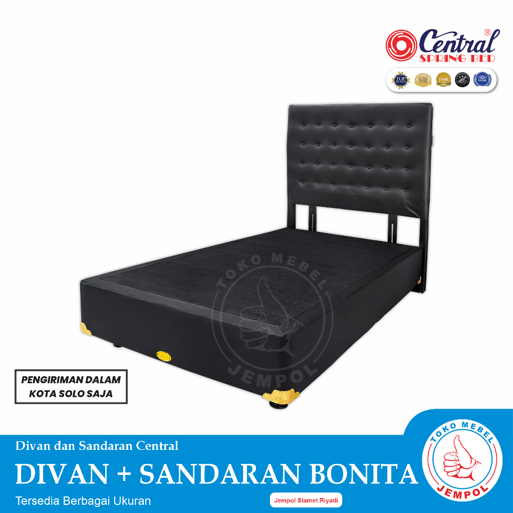 Divan Central Oscar + Sandaran Bonita / Divan Sandaran Tempat Tidur