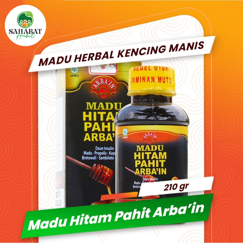 

MADU PAHIT ARBAIN ARBA’IN OBAT KENCING MANIS GULA DARAH Asli Tanpa Campuran Petani Lokal Bpom