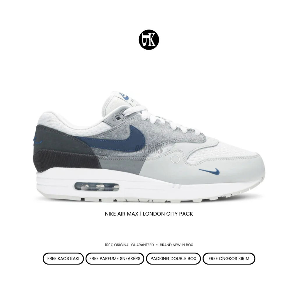 Sepatu Nike Air Max 1 London City Pack Brand New in Box
