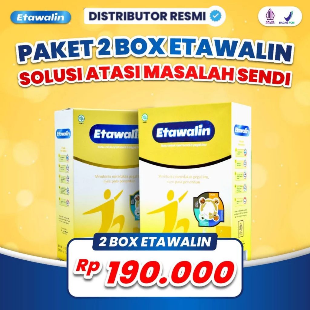 

Etawalin Original 2 Box Susu Kambing Etawa Untuk Kesehatan Tulang Sendi Susu Anti Pengapuran Sendi