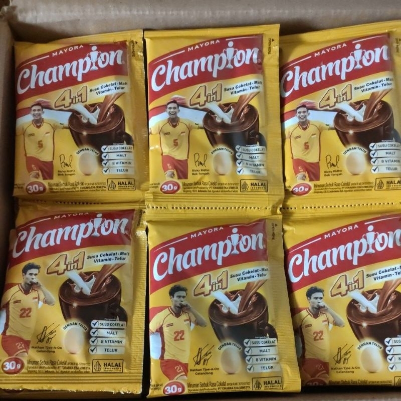 

energen champion susu coklat 10 Sachet