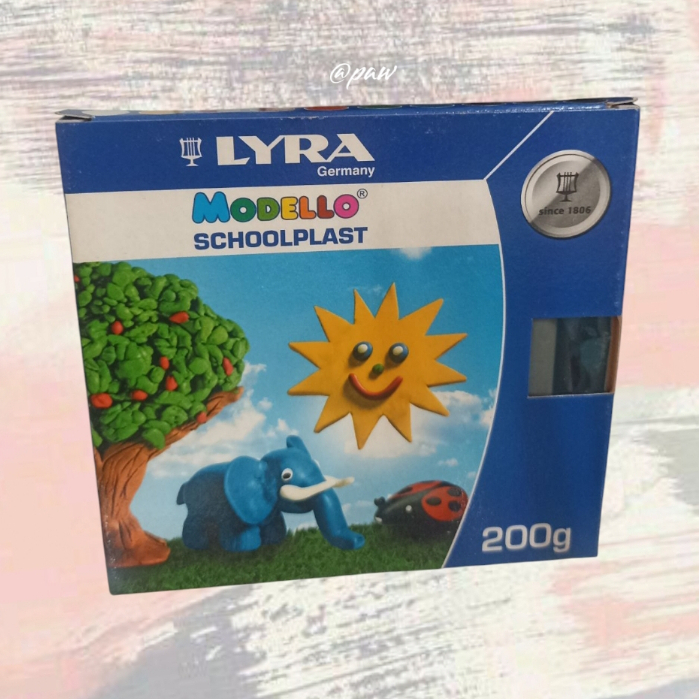 Clay LYRA Modello Schoolplast 200gr/ Lilin mainan Modello/ Plastisin LYRA Modello Schoolplast 200gr