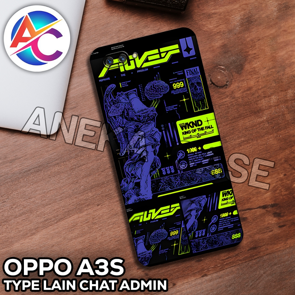 [AC30] [SOFTCASE PROCAMERA OPPO A3S] [MOTIF COWOK] [SOFCASE] [SOFT CASE] [SILICON]