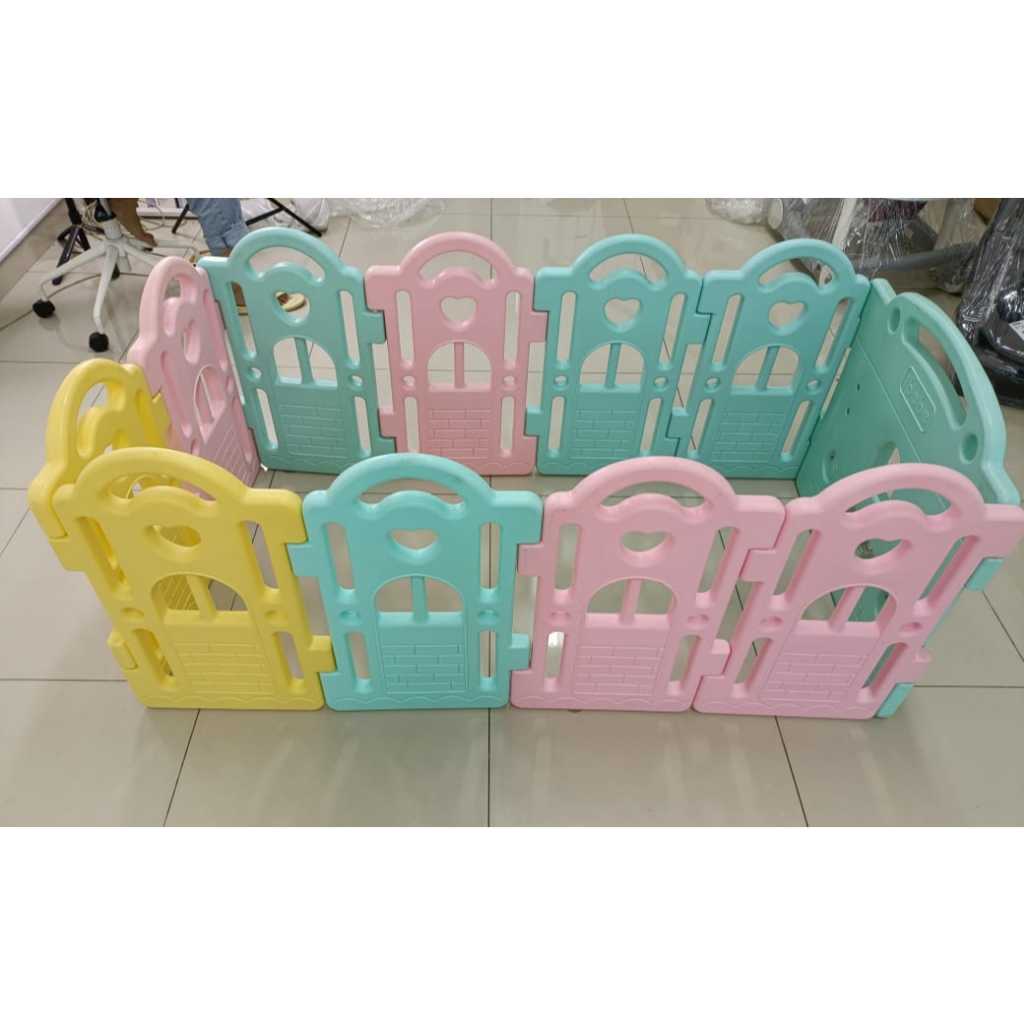 PRELOVED Jabodetabek Only - Ibebe Marshmallow Fence 10+1