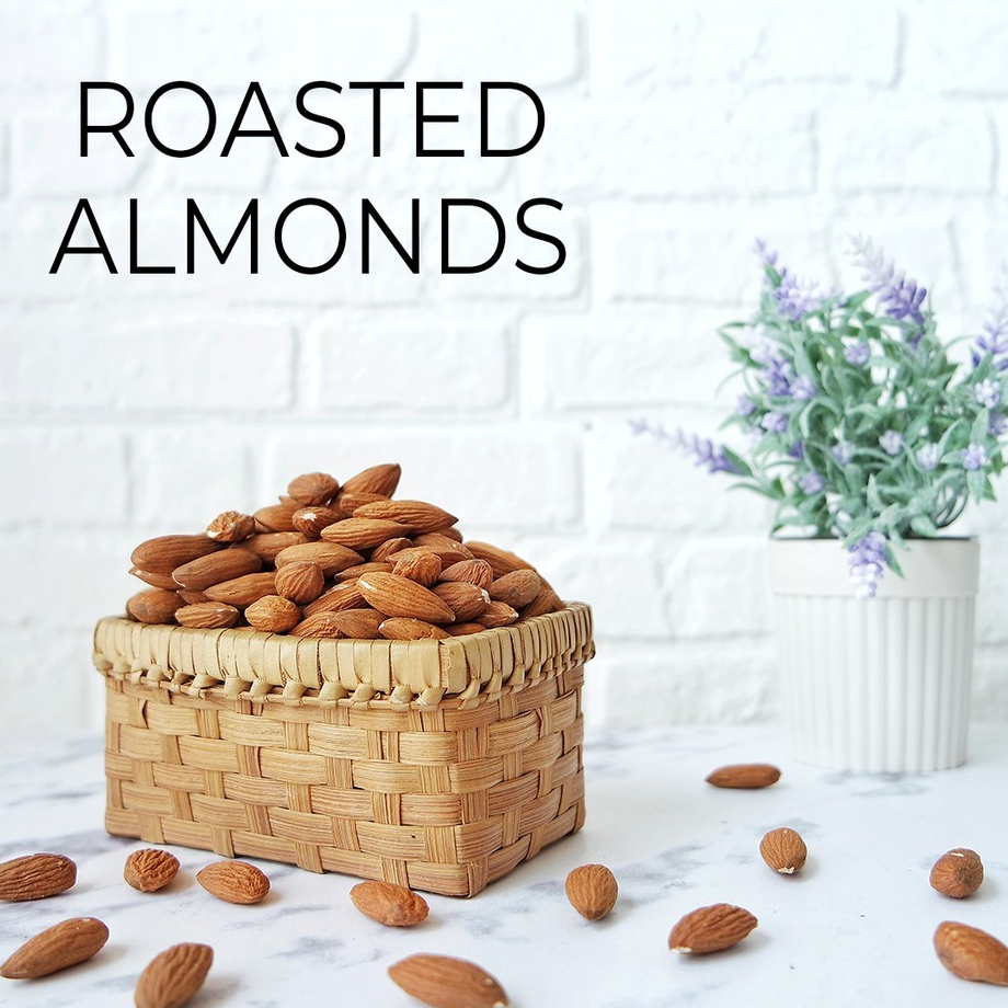 

Classica2106 Kacang Almond Panggang (Roasted) 1 Kg 500 Gram / Kacang Almond Matang Kupas 1 Kg / Oleh