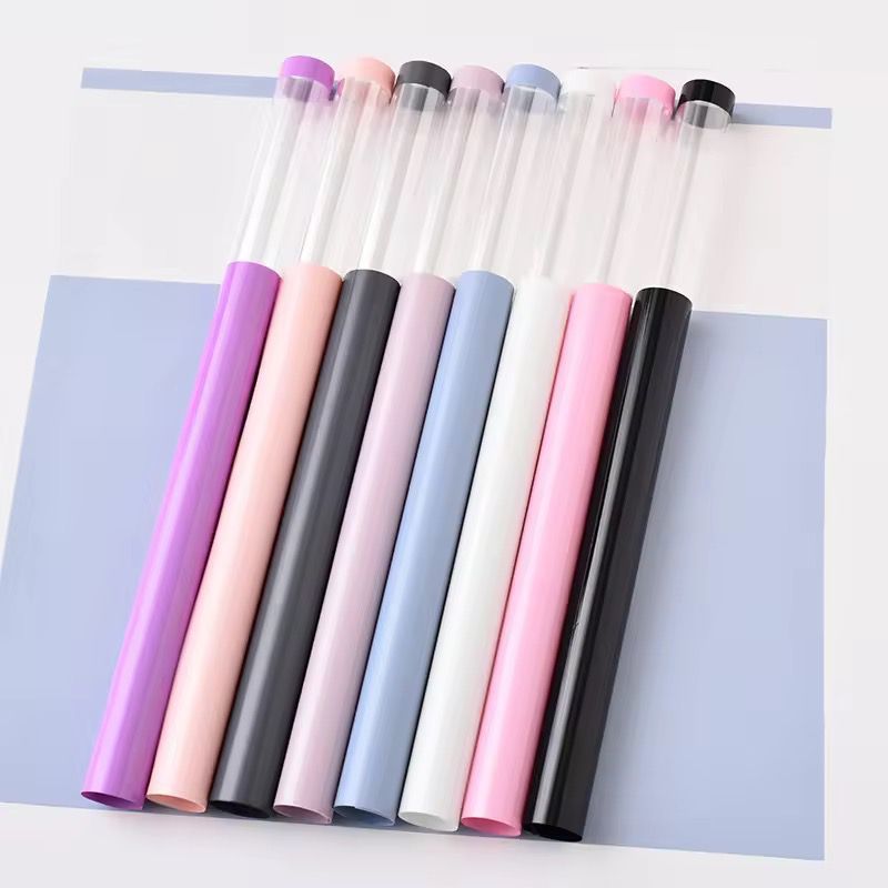 

20 Lembar WT Wide Transparant Flower Wrapping Frame Clear Transparan Cellophane Buket Bouquet