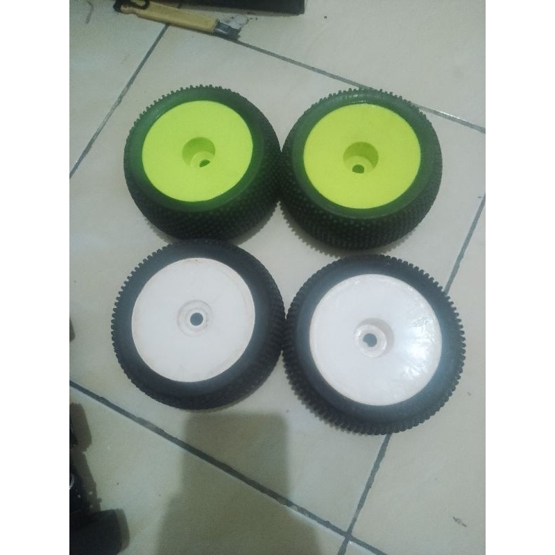 part rc ban rc truggy monster proline crime fighter hex 17mm buat 1/8