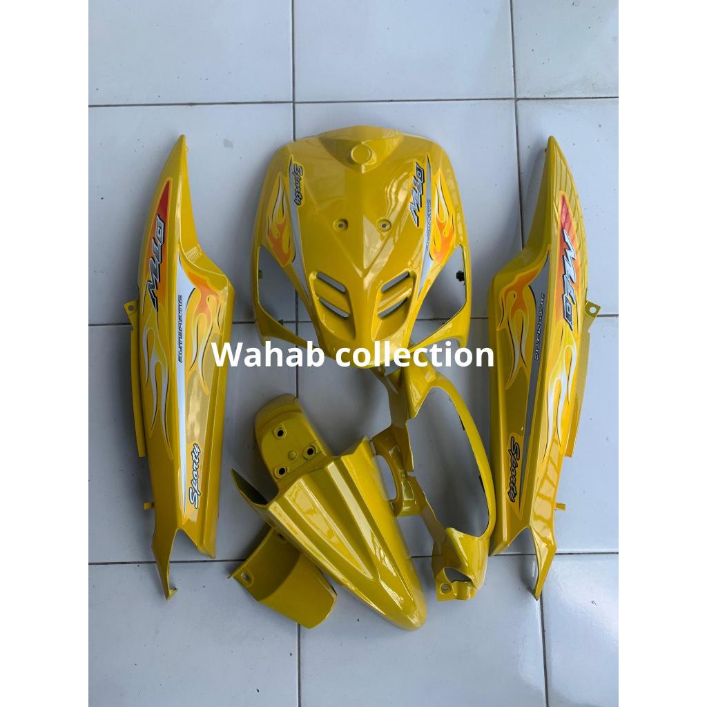 Body Mio Sporty Kuning Plus Striping