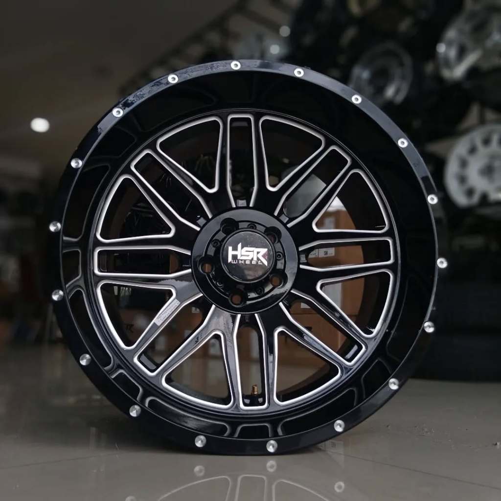 Velg mobil rubicon r20 lebar 12 velg hsr original