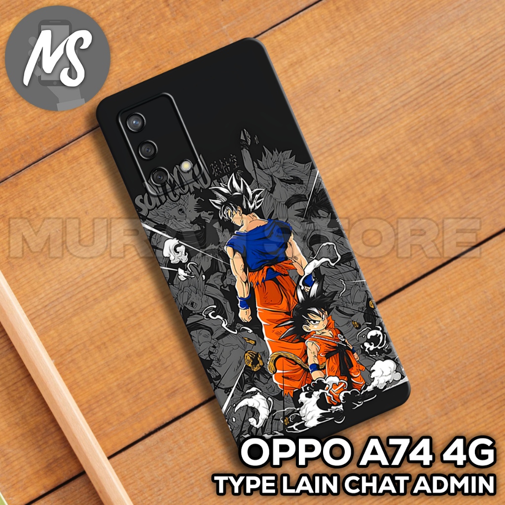 Softcase karet 0PPO A74 /MS12/motif ANIME/case OPPO A74 4G/casing OPPO A74 4G /silikon