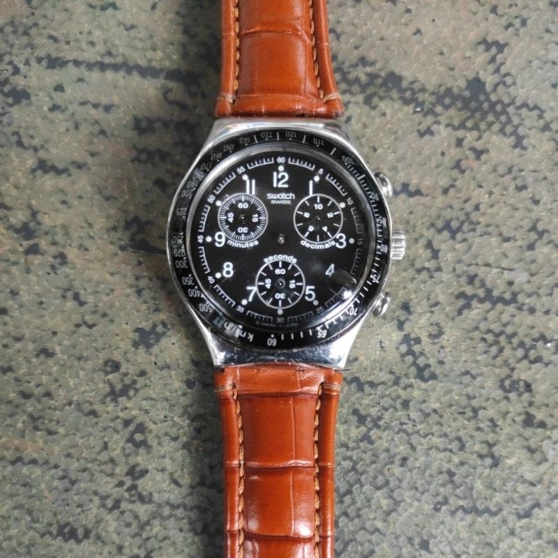 jual bahan jam Swatch masih mulus dan full original bekas