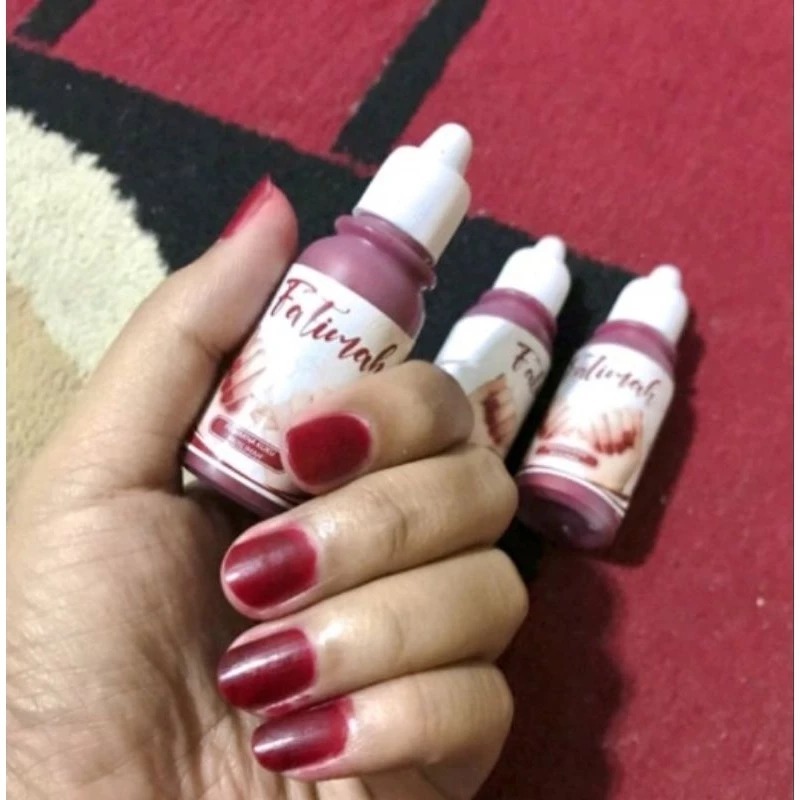 Inai Kuku Halal Iai Kuku Fatimah 15ml ecer dan grosir inai sah untuk solat inaikuku muslimah