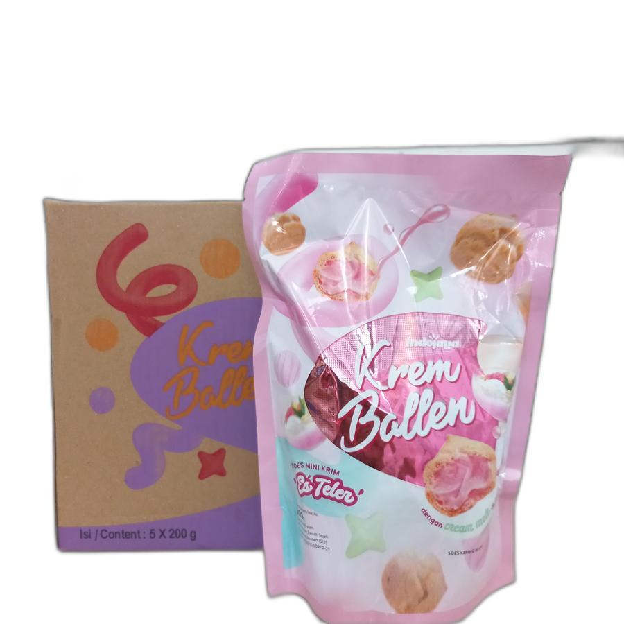 

indojaya krem ballen soes cream 200grm