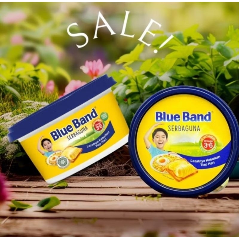 

Termurah di Shopee. Blue Band Margarine Serba Guna kemasan cup 250 gram. Mengandung 6 Vitamin, Omega 3 & 6. Expired Januari 2026