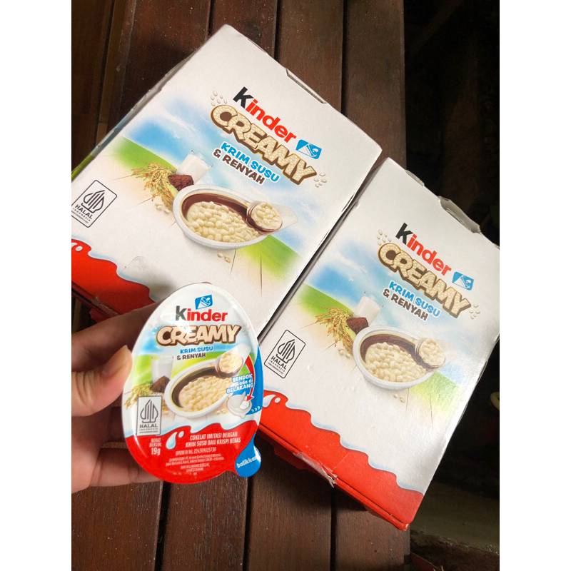 

Kinder Joy Creamy Crispy 19gr isi 12/box - exp Nov 2025