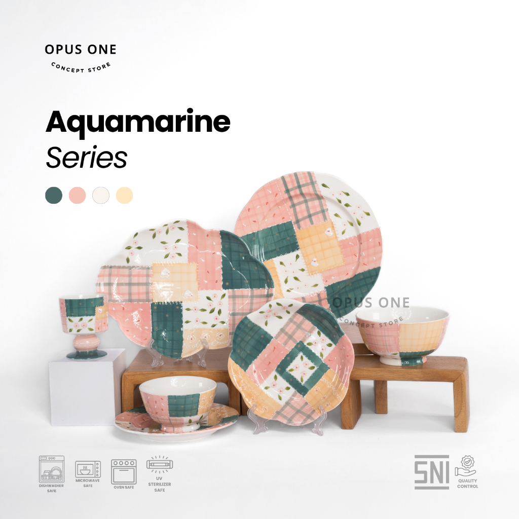 Opus One Aquamarine Tableware Series