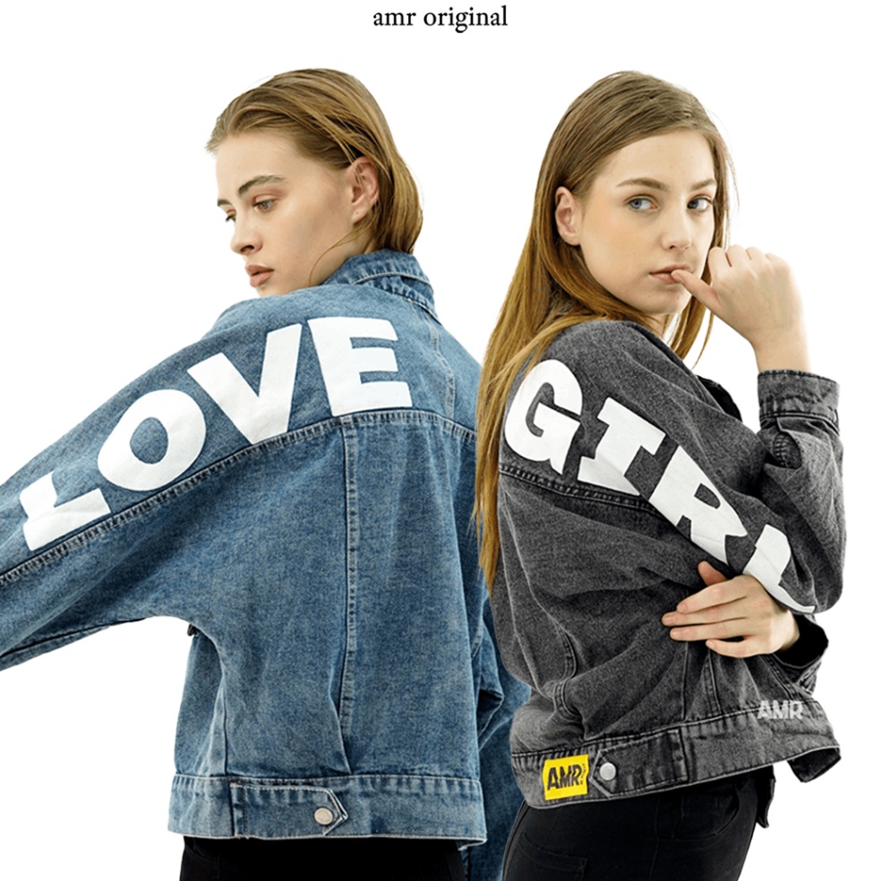 AMR ORIGINAL  LOVE GIRL 1857  JACKET JEANS OVERLOAD DREAM KODE D7T6