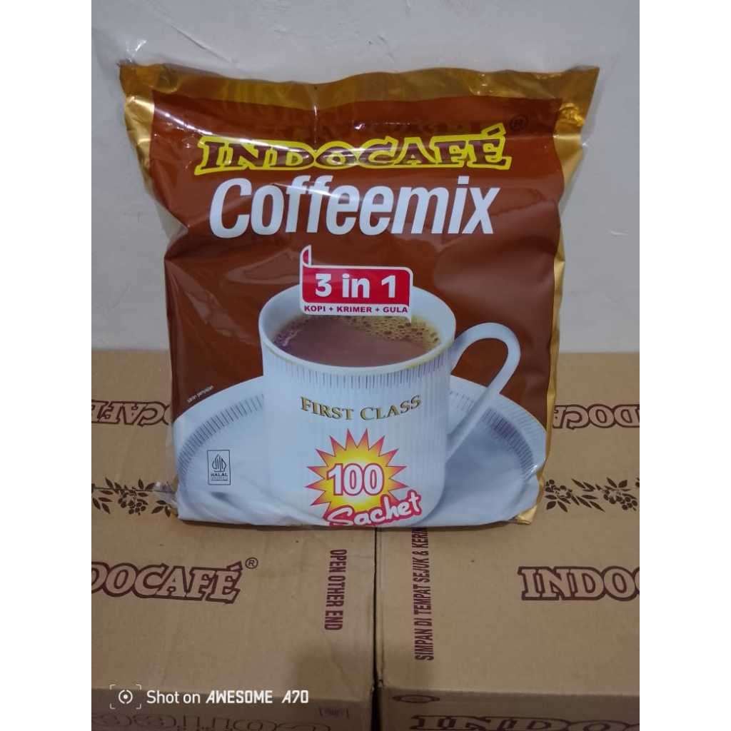 

Kopi Indocafe Coffemix isi 100 Sachet x 20gr ( 1 bag ) Bisa Cod