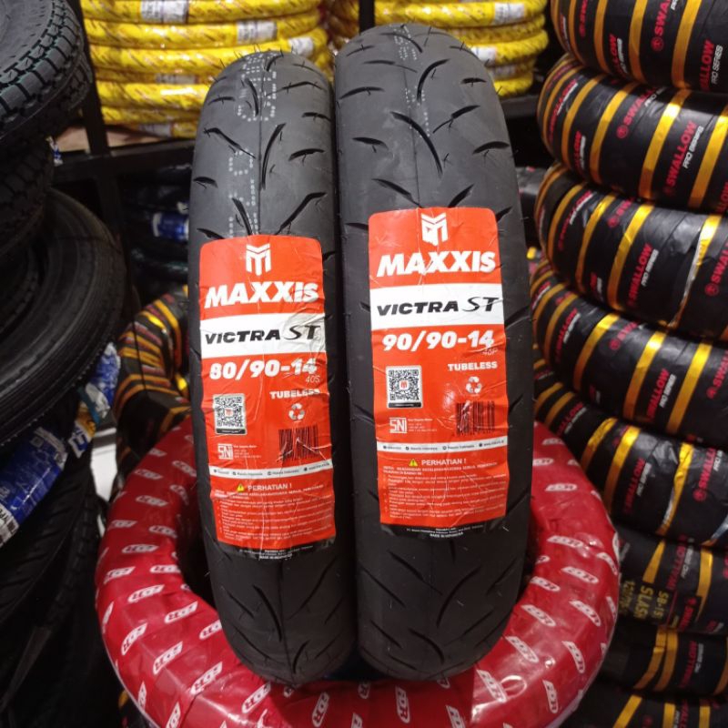 BAN MAXXIS VICTRA 80/90-14, 90/90-14, 90/80-14 ORIGINAL 100% (free pentil)
